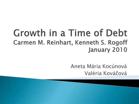 rogzof|Growth in a Time of Debt .